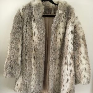 Faux Fur Coat